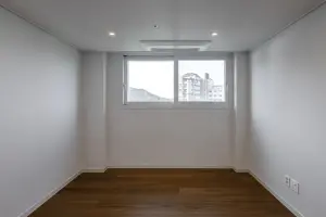 산조망 품은 미니멀 힐스테이트 침실 공간